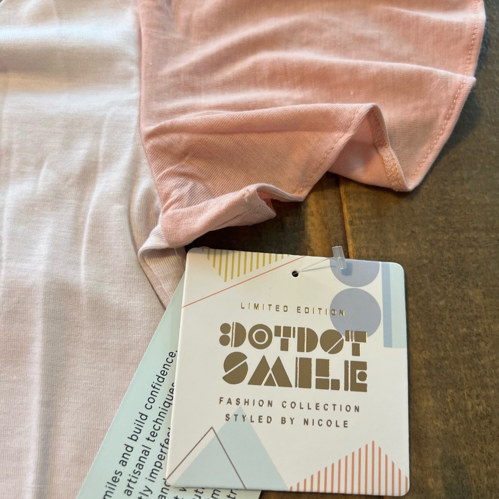 Dot Dot Smile size 8/10 girls flutter sleeve shirt new - Picture 4 of 4